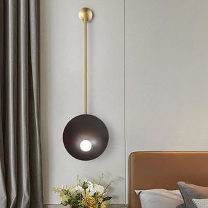 Modern Nordic Style Designer Lighting Fixtures Personalized Modern Bedroom Entryway Hallway <b>Study</b> Background Wall <b>Lamp</b> - Product Image 1