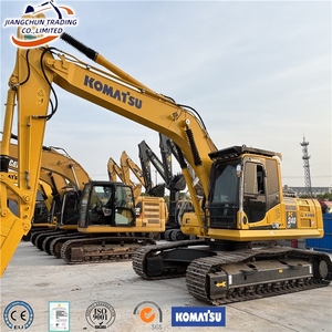 Excavadora de cadenas grande Komatsu PC240 con motor de 125 kW y caja de cambios para trabajos de terraplanación, minería, construcción de carreteras y proyectos industriales - Product Image 1