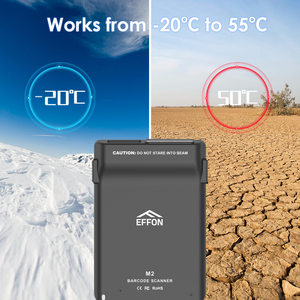 Effon M2 ultrasottile 2D porta telefono Bluetooth di Backup portatile Scanner di codici a barre senza fili con Super lungo orario di lavoro 28 ore - Product Image 3