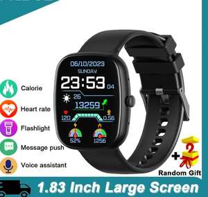 Nuevo Reloj Inteligente Z139 2025 con Pantalla Táctil, Asistente de Voz con IA, Llamadas, Linterna y Monitor de Actividad Física para Android e iOS - Product Image 2