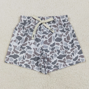 Conjuntos de Ropa de Playa para Familiares, Adultos, Bebés y Niños, Trajes de Baño con Estampado de Camuflaje Gris Claro del Sur - Product Image 6