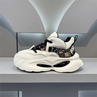 Chaussures de sport décontractées pour hommes, confortables, à tige haute, semelle épaisse, style Dad Shoes, amortissantes, plateforme robuste