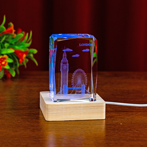 Puente pequeño, venta al por mayor, personalización, recuerdos turísticos, regalos, Reino Unido, Londres, ojo tallado, grabado de cristal láser 3D, artesanías de cristal - Product Image 5