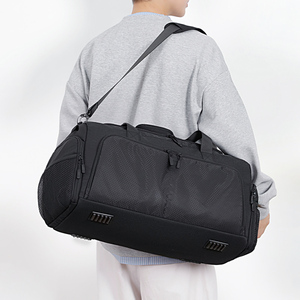 Op maat gemaakte logo sport yoga gym reistas grote capaciteit waterdichte multifunctionele handtas met schoenenvakken - Product Image 5