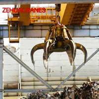 Grue à grappin intelligente pour déchets, mélange automatique, anti-oscillation, balayage laser, 8 tonnes, 12 tonnes, pour fosse à déchets solides municipaux