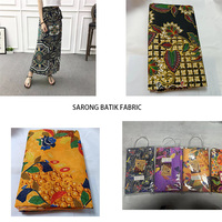 Kain Batik Sarung Cetak Custom Murah Pabrik, Gaun Batik Thailand Indonesia 100gsm