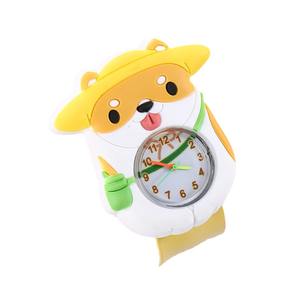 นาฬิกาควอตซ์สำหรับเด็กพร้อมดีไซน์การ์ตูนรูปสัตว์ต่างๆสายรัดซิลิโคนสำหรับเด็กอนุบาลนาฬิกาเวลาเล่น - Product Image 5