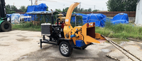 BOLIDA 8-12 t/h MOBILE BROYEUR À BOIS YMPJ1300 Déchiqueteuse à bois diesel mobile de haute qualité