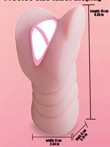 Weich Anfühlende TPE Taschenvagina, Leicht zu Reinigender Masturbator für Männer, Erotikspielzeug Großhandel - Product Image 6