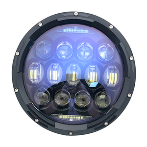 Offre Spéciale 10000 lumen 7 pouces rond H4 LED phare 130 w avec <span class=keywords><strong>Clignotant</strong></span> Ambre Pour Land Rover <span class=keywords><strong>Lada</strong></span> <span class=keywords><strong>Niva</strong></span> 4x4 hummer h1 h2 - Product Image 3