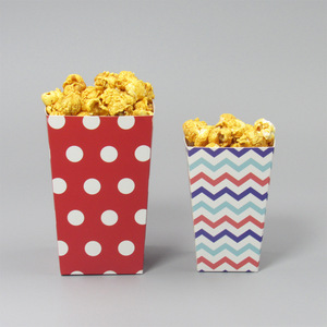 Caja cuadrada de papel <span class=keywords><strong>para</strong></span> palomitas de maíz con logotipo personalizado Películas Circos Estadio Estilo colorido y divertido Cajas de cartón <span class=keywords><strong>para</strong></span> palomitas de maíz a rayas - Product Image 3