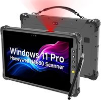 Tablette industrielle Windows 11 Pro 10,1 pouces, idéale pour les entrepôts, les sols d'usine, les chantiers et les opérations sur le terrain, Intel N150