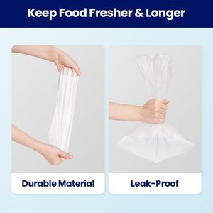 Cleanwrap Food <b>Storage</b> Bags 9.84x13.78in 600 Pcs Disposable Produce Packaging For Fresh <b>Vegetables</b> And Fruits - Product Image 6