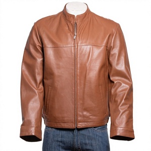 Veste en cuir classique pour homme OEM - Design de haute qualité, durable et élégant pour un usage quotidien - Product Image 3