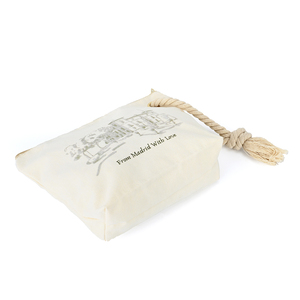 <span class=keywords><strong>Borsa</strong></span> per Cosmetici in Tessuto di Fibra di Bambù con Cerniera, Etichetta Privata, Ecologica, Promozionale, per Trucchi e Articoli da Toilette - Product Image 6