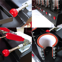 Presse à Chaud pour Tasses 5 en 1 Combo d'Usine, Machine de Sublimation pour Tasses avec 5 Stations
