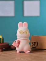 MOMO BUNNY Déesse PVC Action Figure Poupées Exquis Nouveau Dessin Animé Jouet pour Enfants Anniversaire & Vacances Boîtes avec Accessoires