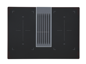 2024 ousheng thương hiệu phạm vi mui xe được xây dựng trong 4 Burner Bếp cảm ứng Felix khu vực ống xả mui xe tích hợp nồi downdraft nồi mui xe - Product Image 3