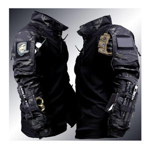 بدلة الضفدع G2 من المصنع مباشرة متعددة الجيوب بنمط Multicam CP، ملابس صيد مموهة، بدلة تكتيكية موحدة من نسيج Ripstop Twill - Product Image 1