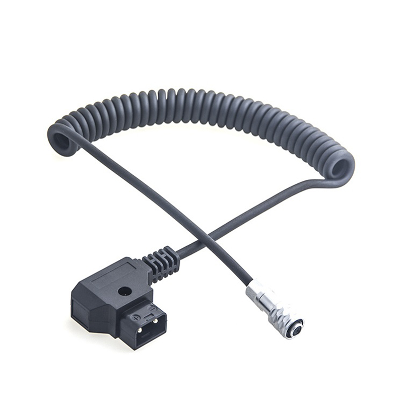 Кабель питания D-Tap DTap спиральный кабель для BMPCC 4K Blackmagic Pocket Cinema Camera