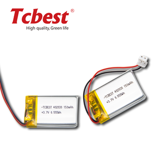 2024 sıcak satış 3.7V 150mah 402030 Po elektronik cihaz için şarj edilebilir iyi performans pil - Product Image 6