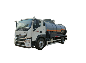 Camion de collecte des ordures à montage latéral Futian, moteur diesel, transmission 4x2, moteur Euro <span class=keywords><strong>4</strong></span>, pompe - Product Image 6