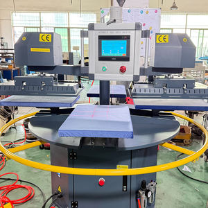 J DTF Film 16x24 Rotary 2 Head Four Stations Carousel Heat Press Machine With Lasers Alignment for Print <strong>T</strong>-<strong>shirt</strong> Printing 40*60 - Product Image 5