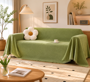 Housse de <span class=keywords><strong>canapé</strong></span> élastique en gros en tissu jacquard chenille chevrons, <span class=keywords><strong>anti</strong></span>-rayures, antidérapante, protection textile pour <span class=keywords><strong>canapé</strong></span> - Product Image 1
