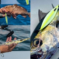 NOUVEAU MAJOR Leurre de pêche au jig lent UV phosphorescent 120g-300g pour eau salée, océan, plage, jigging profond, 5 couleurs