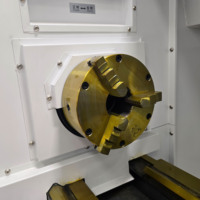 Torno CNC de Alta Precisión para Trabajo Pesado CK6150-3000, Control GSK FANUC, Longitud Máxima de Pieza de Trabajo de 3000 mm, Husillo Único, Portaherramientas Automático