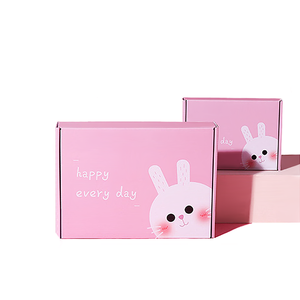 Offre spéciale boîte ondulée personnalisée pour le transport logistique film d'impression <span class=keywords><strong>double</strong></span> <span class=keywords><strong>face</strong></span> couvrant la boîte <span class=keywords><strong>aux</strong></span> <span class=keywords><strong>lettres</strong></span> rigide de l'avion - Product Image 3