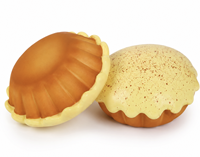 Jouet Squishy en forme de gâteau mousse aux champignons en PU, couleurs assorties, mignon, à remontée lente, anti-stress, unisexe, vente en gros
