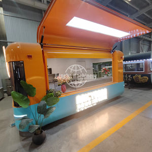 Remorque à hot-dogs en acier inoxydable à vendre, camion de restauration avec système d'extinction d'incendie - Product Image 1