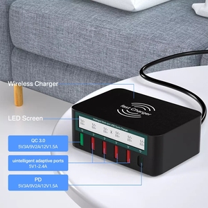 Ugreen — chargeur USB type-c Quick <span class=keywords><strong>Charge</strong></span> 100 pour tablette et téléphone, adaptateur secteur <span class=keywords><strong>sans</strong></span> <span class=keywords><strong>fil</strong></span> pour iPhone 11, <span class=keywords><strong>Samsung</strong></span> <span class=keywords><strong>S10</strong></span>, QC3.0, 3.0 W - Product Image 5