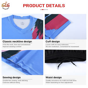 เสื้อฟุตบอลผู้ชาย OEM ชุดฟุตบอลคุณภาพดีที่สุด เสื้อฟุตบอลแบบแห้งเร็ว เสื้อฟุตบอล - Product Image 2