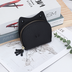 Top Layer Cowhide Women's Small Card <b>Bag</b> 2026 New Cute Frog Zipper ID Card Holder Genuine Leather Card Holder - Product Image 6