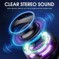 Speaker Bluetooth Magnetik G200 Dengan Lampu RGB Mini Portabel Nirkabel dengan Penyangga Ponsel Bass Dalam Speaker Outdoor