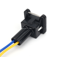 Tyco EV1 konektor 2 Pin, konektor injektor bahan bakar, konektor Harness kawat otomatis tahan air 85202-1/DJ7023D-3.5-21
