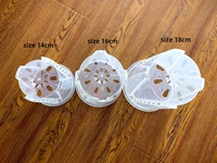 Fournitures de jardin prix de gros bon marché jardinière d'orchidées transparente pp pots en plastique transparent pour plantes