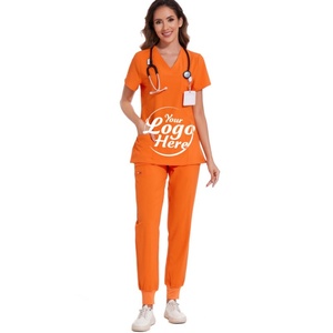 Medical Clothing Uniforms <b>Scrub</b> Sets in Regular and Petite Stretchy <b>Scrubs</b> for Women Set of <b>Scrub</b> <b>Top</b> - Product Image 1