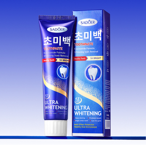 Sadoer Niacinamide ยาสี<span class=keywords><strong>ฟัน</strong></span>ขจัดคราบ<span class=keywords><strong>ฟัน</strong></span>ขาวทำความสะอาดล้ำลึกในช่องปากบรรเทาความไวของ<span class=keywords><strong>ฟัน</strong></span>ลบสีเหลือง - Product Image 1