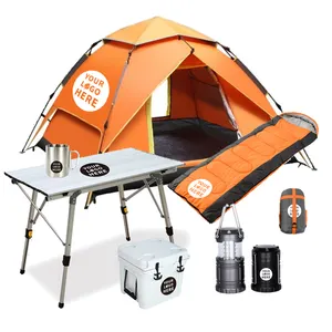 Levin Relatiegeschenk Sets Promo 'S Custom Outdoor Camping Outdoor Tenten Maree Glamping Carpas Cadir Zelt Sets