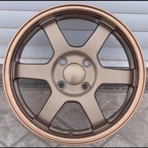 ขนาด15x7 PCD 4x100อลูมิเนียม <span class=keywords><strong>SUV</strong></span> pick-up ล้อขอบการไหลของขอบสำหรับฮอนด้าแอคทีฟขูดอัลลอยด์สำหรับ <span class=keywords><strong>TE37</strong></span>รังสี - Product Image 5