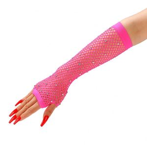 Guantes de Diamantes de Colores al por Mayor, Inspirados en Redes de Pesca Elásticas, para Deportes al Aire Libre, Entretenimiento, Ejercicio, Senderismo y Montañismo - Product Image 4