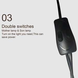 Haute qualité mère <span class=keywords><strong>et</strong></span> <span class=keywords><strong>fils</strong></span> salon lumière debout concepteur luxe Arc Double tête <span class=keywords><strong>et</strong></span> interrupteur lampadaires avec E27 Blub - Product Image 3
