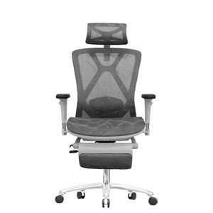 Sillas de oficina ergonómicas de malla reclinable con diseño de tela giratoria de alto precio ejecutivo ajustable para el hogar muebles al por mayor - Product Image 2