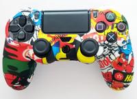 Housse de protection en silicone pour manette Playstation PS4 Pro Slim, coque de jeu, accessoire pour manette PS4