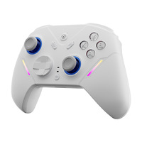 Nuevo Control de Juego AOLION N35 para NS2, PC, Android y Teléfonos Móviles, Inalámbrico con Vibración, Luz RGB, Tipo-C Doble