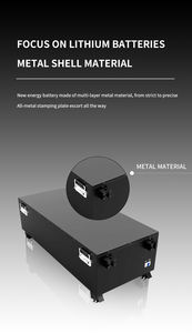 96V200AH高電圧リチウム電池RV大容量LiFePO4電池太陽光発電エネルギー貯蔵リン酸鉄電池 - Product Image 3