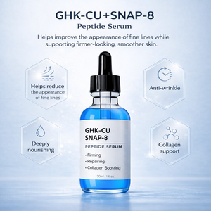Suero Antiarrugas con Péptidos <span class=keywords><strong>de</strong></span> Cobre SNAP-8 GHK-CU y Ácido Hialurónico, Esencia Facial Hidratante y Reafirmante <span class=keywords><strong>de</strong></span> Marca Privada - Product Image 3